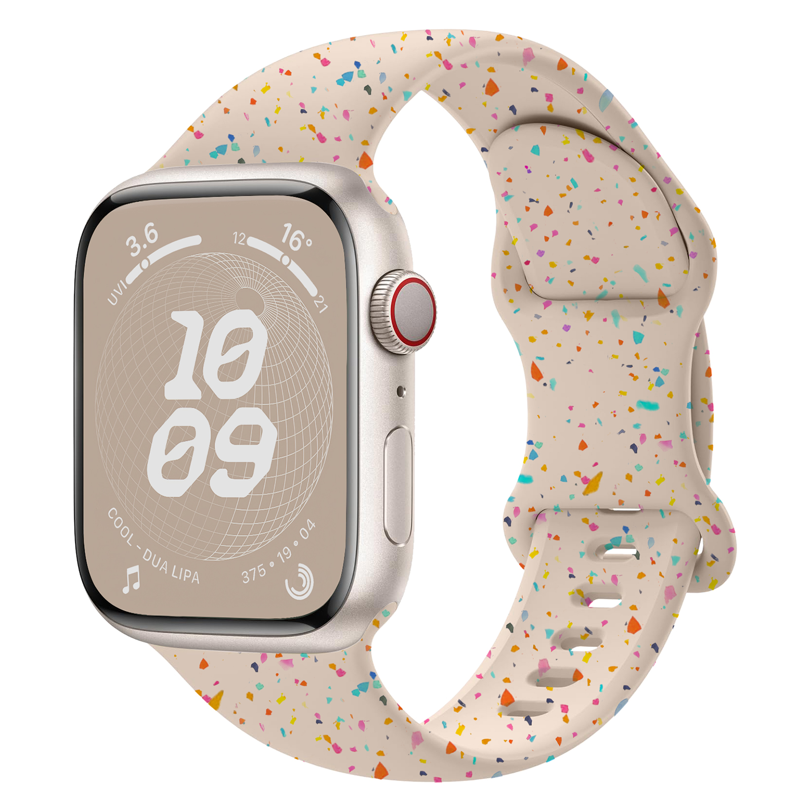 Boucle sport en silicone pour Apple Watch Band, 40mm, 45mm, 44mm, 41mm, 38mm, 49mm, Bracelet souple, iWatch Series 9, 8, 7, 6, 5, 3, SE Ultra 2 Strap: MOUVE FUMÉE / 22 mm