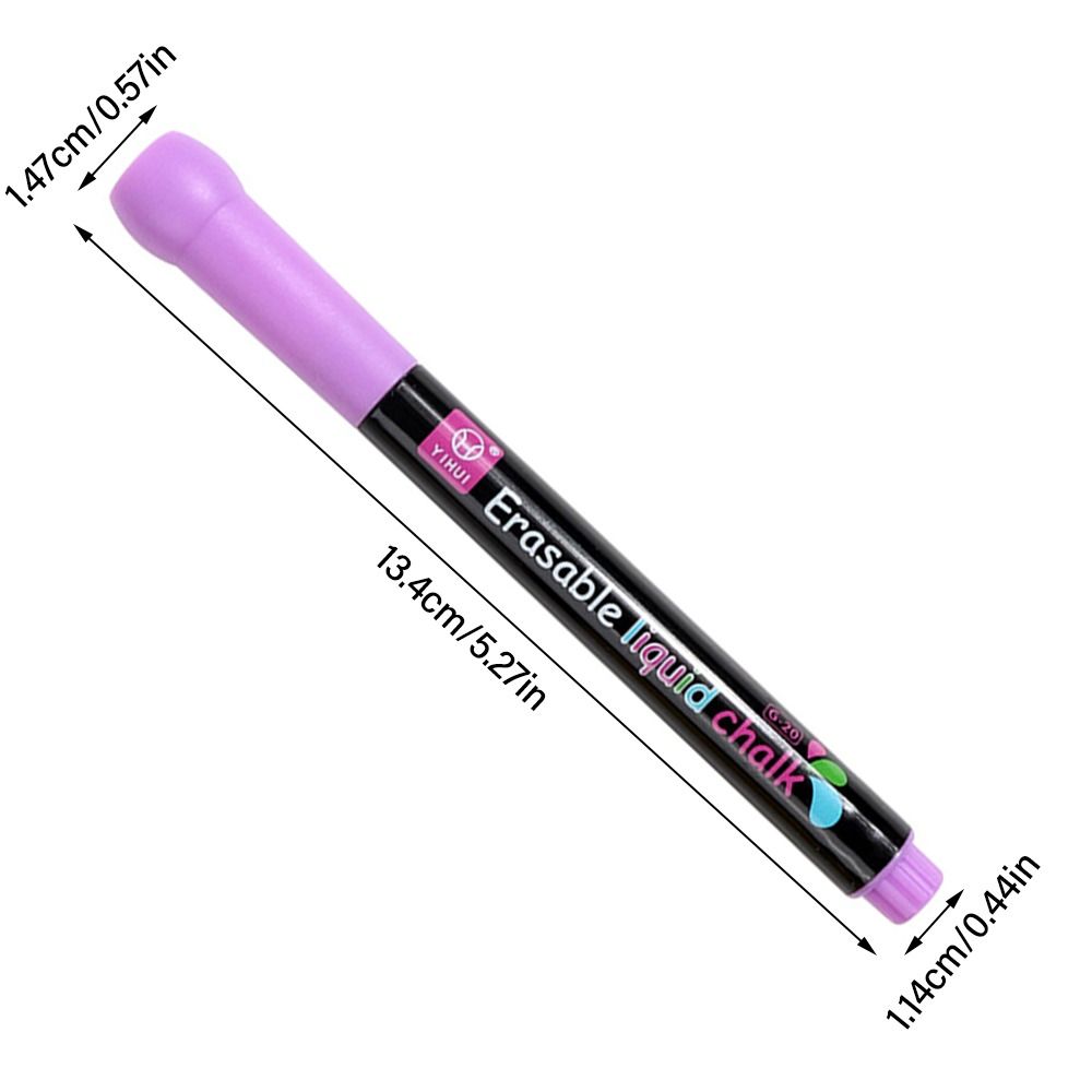 Dust Free Liquid Chalk Pen Erasable Multi-Color Whiteboard Art Marker Pen Highlighters For Blackboard Graffiti LED Board Writing