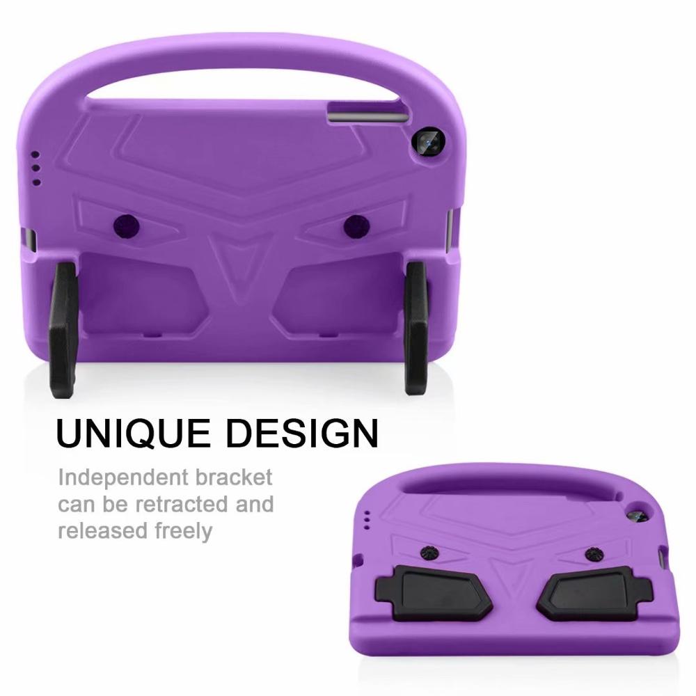 Morbida Antiurto Caso Bambini Del Silicone di Protezione Della Copertura per Samsung Tab UN 10.1 pollici 2019 SM-T515 T510 T515 Bambini Eva Tablet shell: 01 Purple