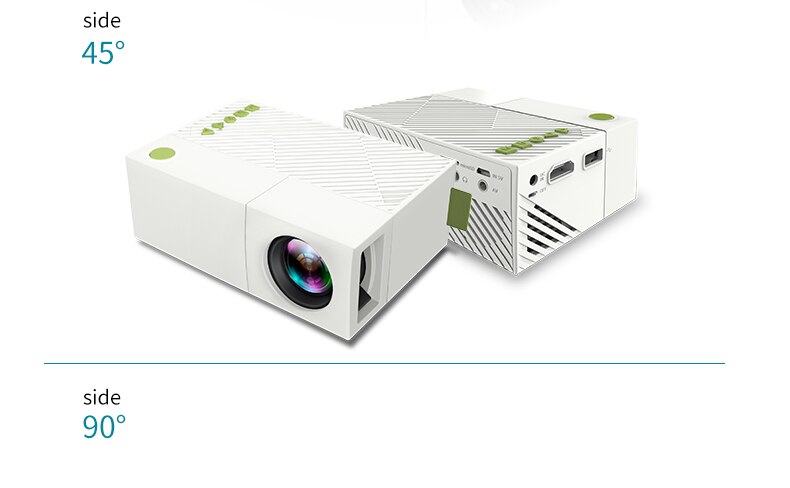 YG310 projecteur LED 320x240 Pixels prend en charge Full HD 1080P HDMI USB Mini projecteur Portable lecteur multimédia à domicile