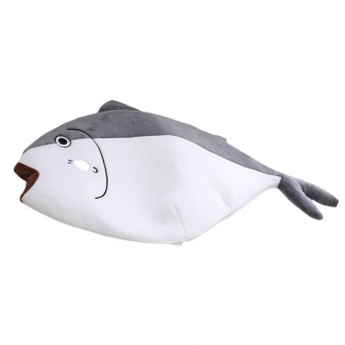 Cute Salt Fish Shape Soft Warm Earflap Hat Beanie Cap Party Photo Props: Salt FIsh