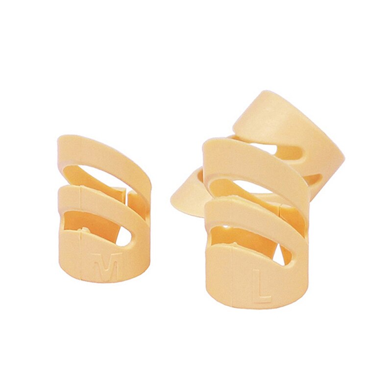 3 uds púas de guitarra eléctrica guitarra acústica y ukelele dedo índice púas Alaska púa guitarra de cuerdas instrumentos Accesorios: Yellow-L
