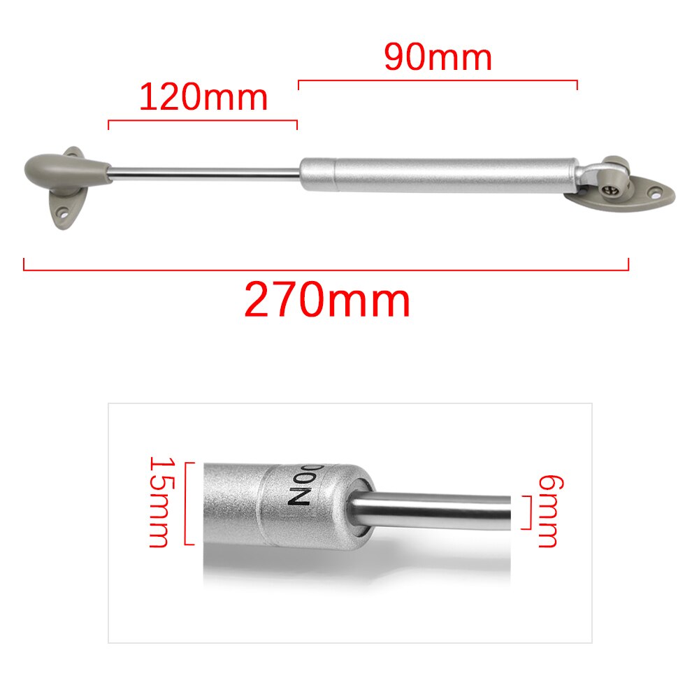 20-60（N）Furniture Door Hinge Kitchen Cabinet Lift Pneumatic Support Hydraulic Gas Spring Strut Hardware