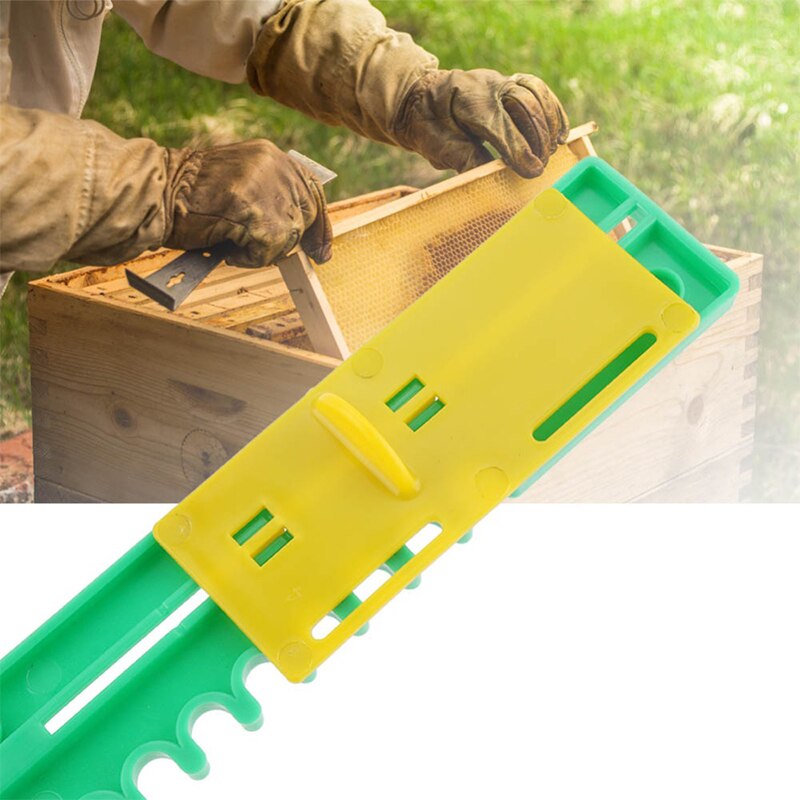 1Pcs Plastic Bijenkorf Nest Vent Outlet Bee Anti-Runner Entree Gate Imker Anti-Escape Deur Bijenteelt gereedschap