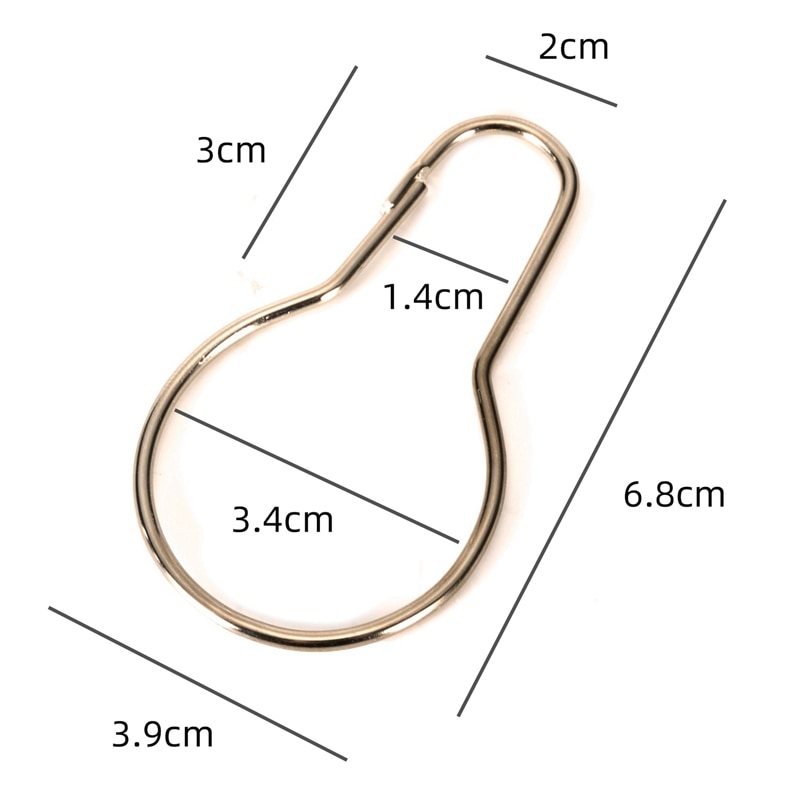 20Pcs Fishing Swivel Snapper Release Clip with Ring Offshore Planer Board Mast Downrigger