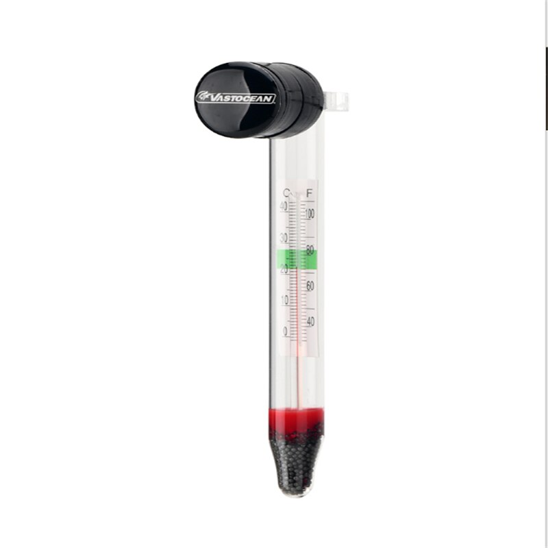 Termómetro absorbente magnético para pecera, termómetro de buceo de alta precisión