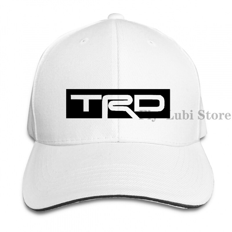 Logotipo Trd gorra de béisbol de las mujeres de los hombres sombreros de camionero de gorra ajustable: 1-White