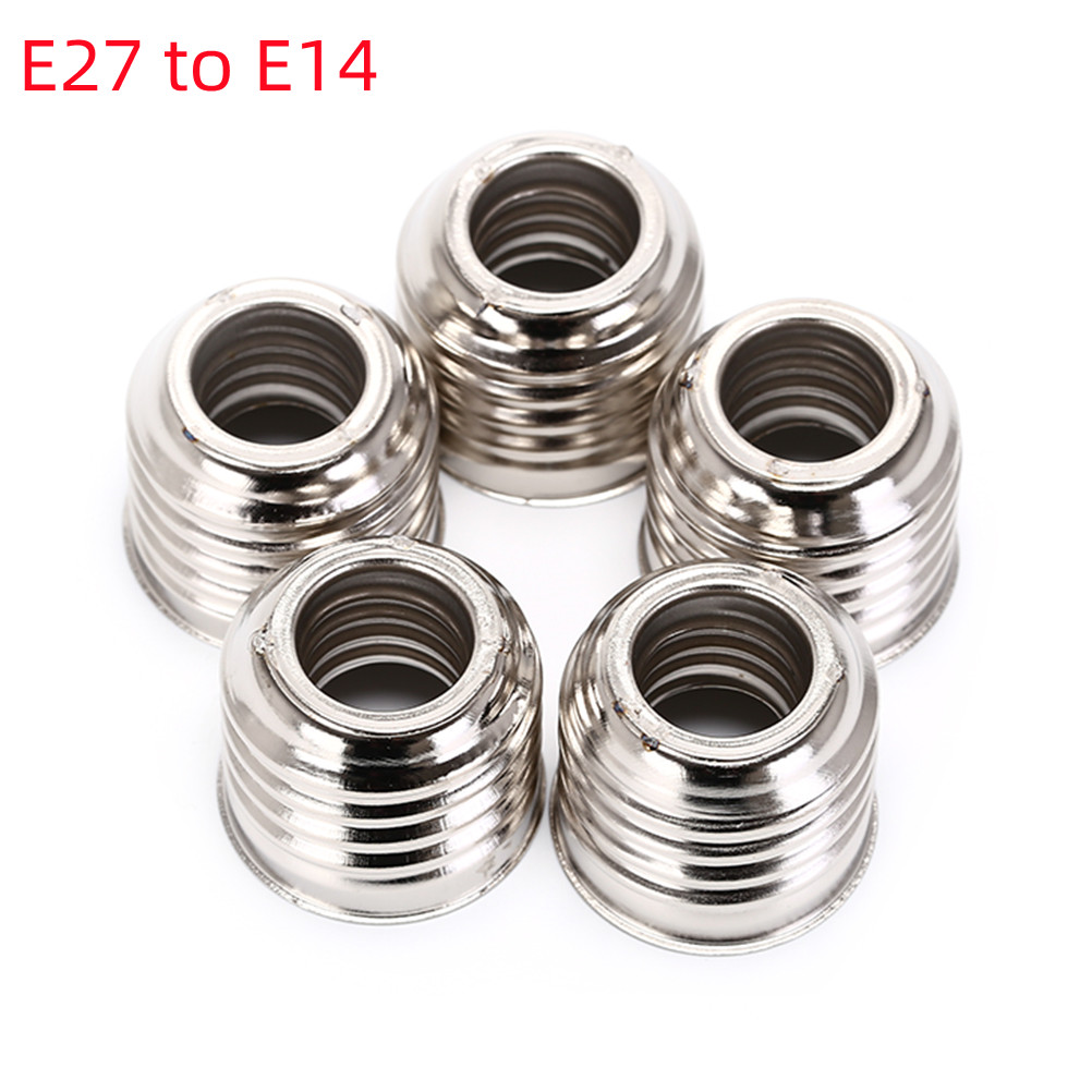 5 Stks/set 250V E27 Naar E14 Lamphouder Converter Fitting Gloeilamp Lamphouder Adapter Led Light Plug Extender