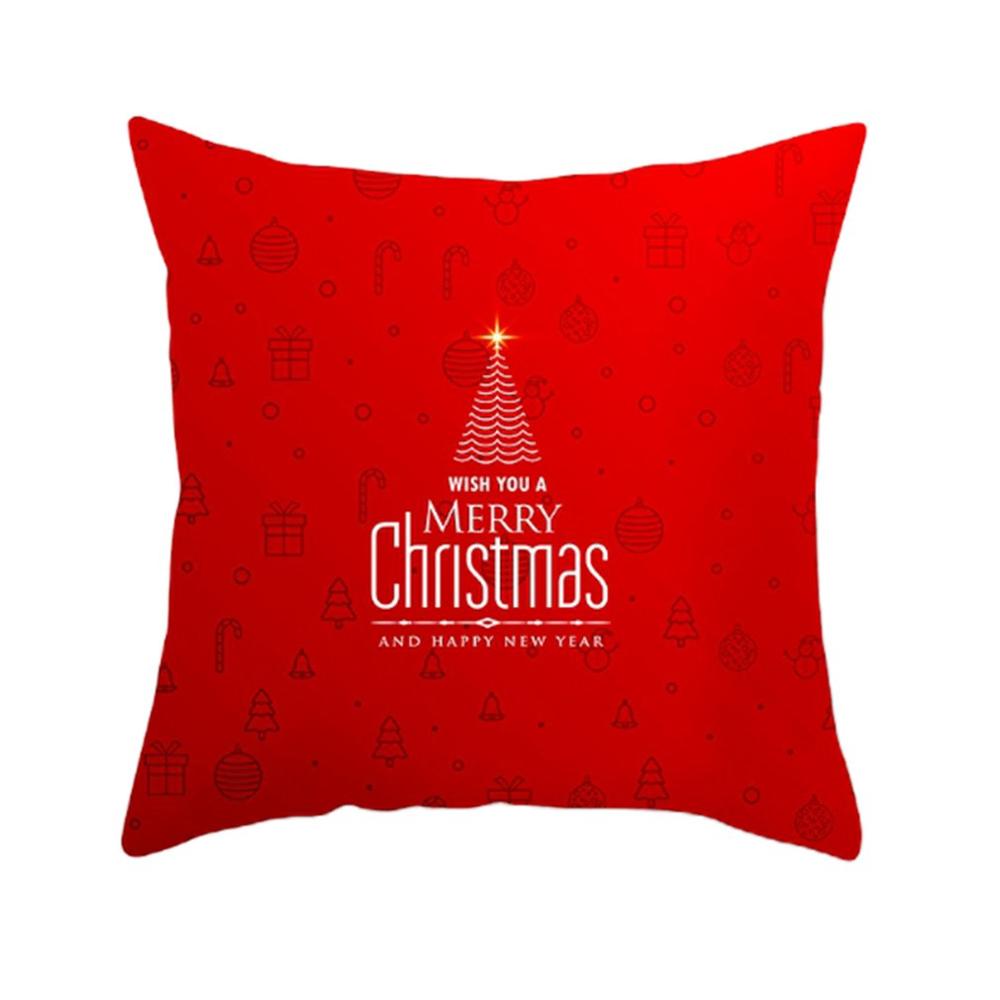 Decoração da casa do natal travesseiro caso bonito elk padrão sofá carro travesseiro capa almofada lance travesseiro geométrico 45*45cm: green