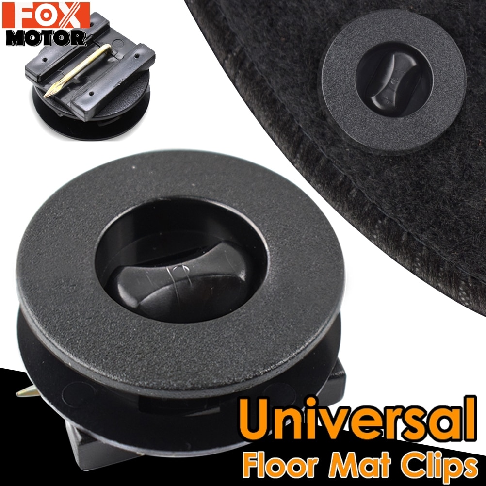 Auto Twist Lock Vloermat Clips Sluiting Tapijt Bevestigingen Grip Gesp Voor Vw Jetta Golf 4 Bora Passat B5 Kever polo Auto Styling