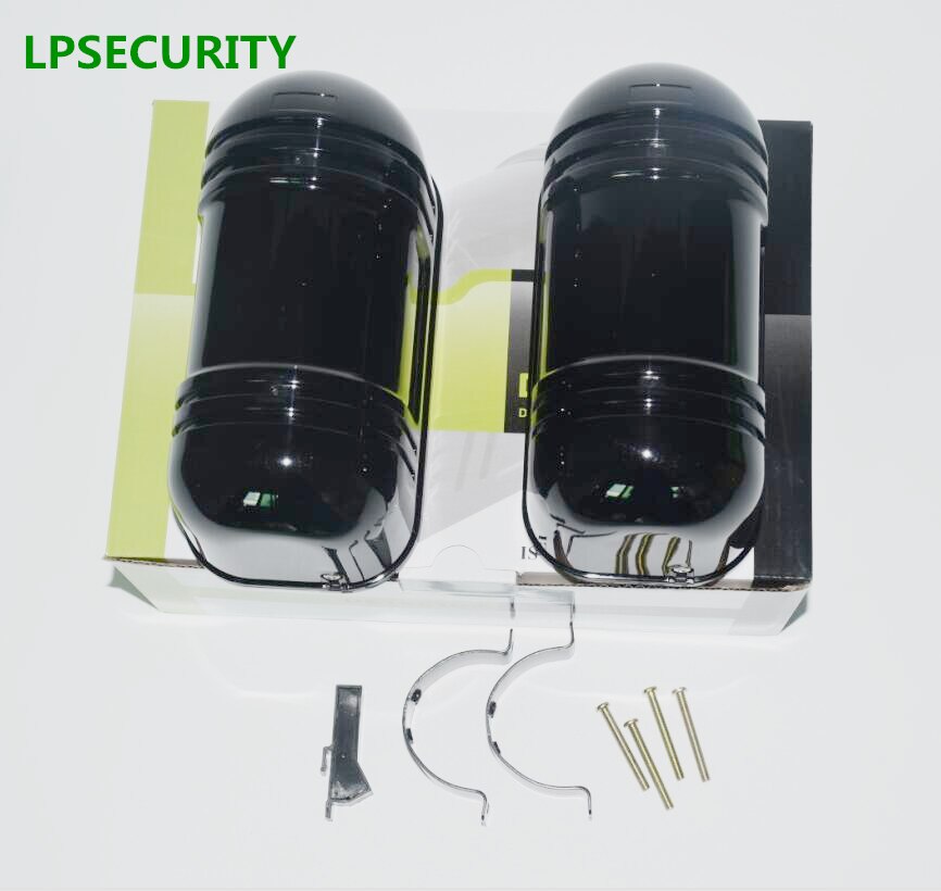 LPSECURITY 150M Photoelectric Dual Beam Sensor Active Infrared Intrusion Detector IR Outdoor Perimeter Wall Window Fence Alarm