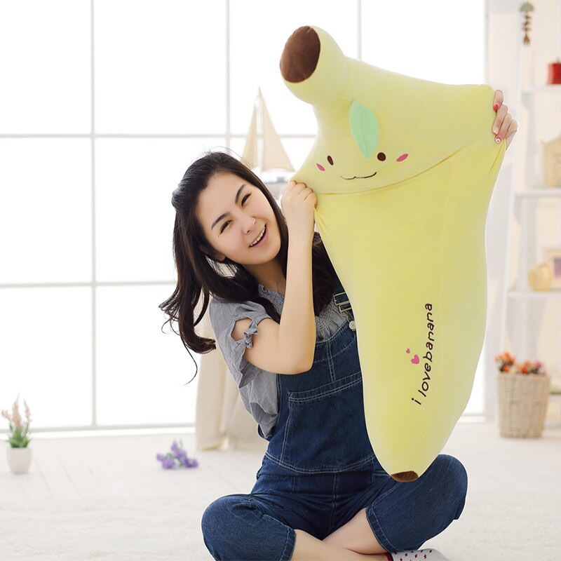 Down Cotton Banana Man Banana Body Pillow Home Sofa Soft Throw Pillow Cushion Festival Back-rest Waist Support Bed-use