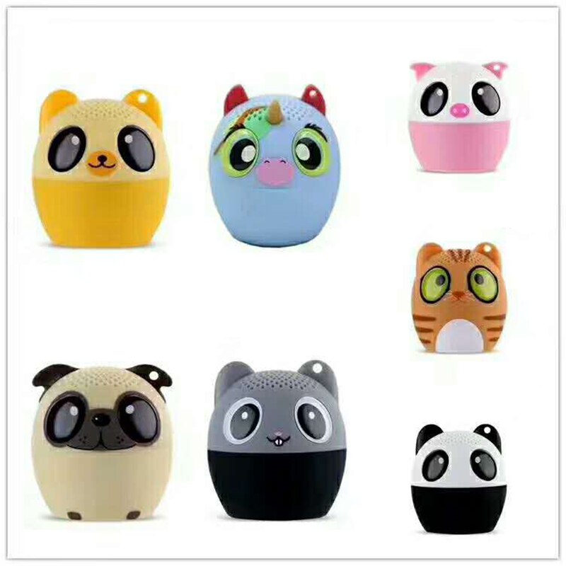 BM6 Mini Animal Bluetooth Speaker Portable Wireless Speakers Outdoor Sound Stereo Subwoofer Music Player for Phone