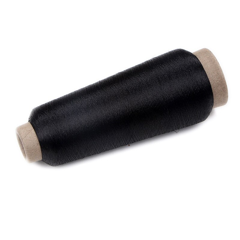 Embroidery Fine Thread Cross Stitch Sewing Machine Manual Computerized Embroidery Thread Sewing Thread 3600m 1 roll: black