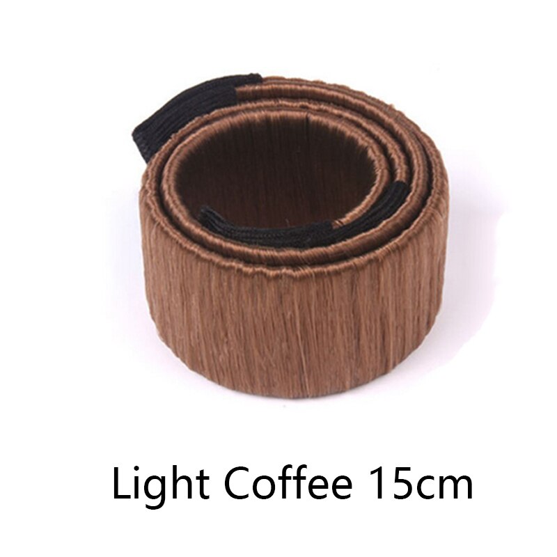 Magic Hair Bun Maker: Light Coffee 15cm