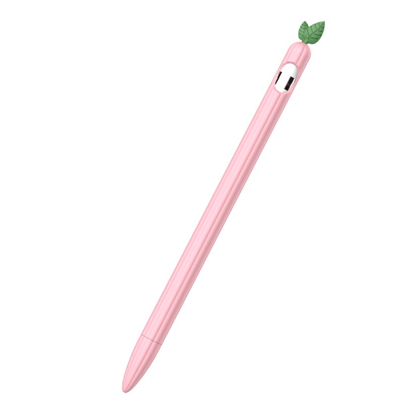 Voor apple pencil 2 hoesje schattige fruit cartoon pencil 2th hoesje tablet touch stylus pen beschermhoes etui draagbare siliconen hoes: A4