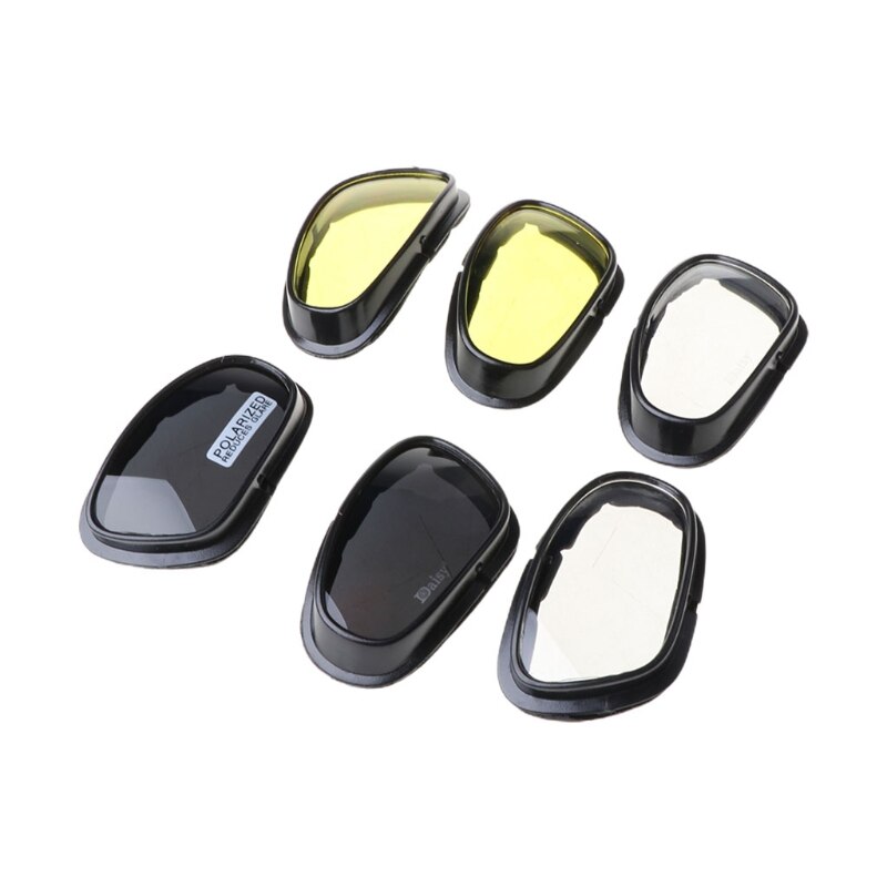 Polarized Motorcycle Lens Sun Glasses Protective Goggles Sports Wrap Riding Running Cycling Biker Windproof