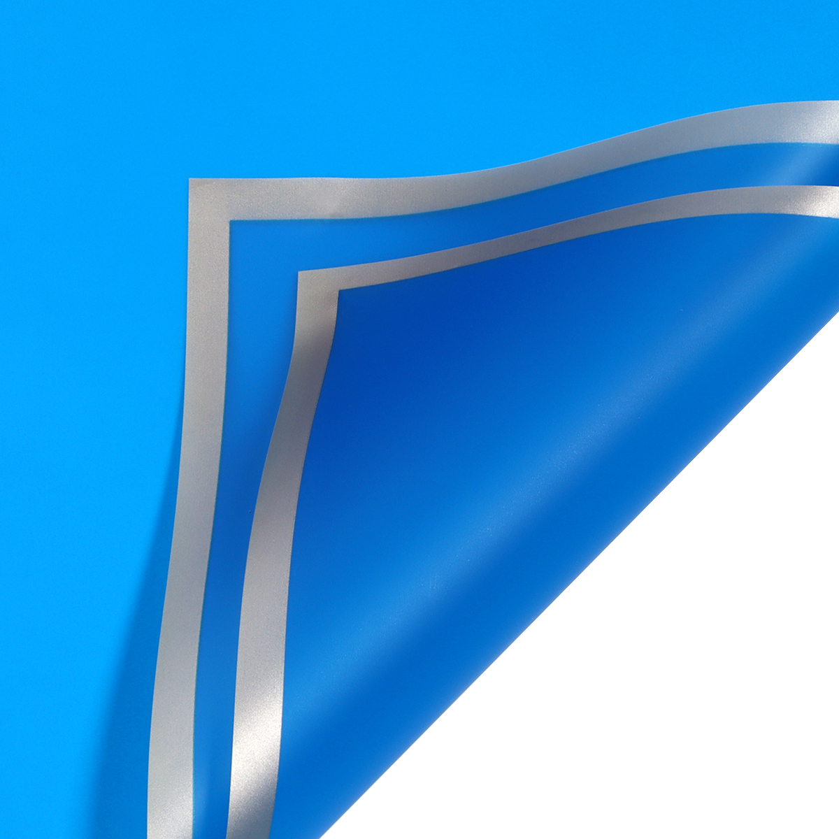 20 Stuks Plastic Boeket Inpakpapier Kleur Waterdicht Gouden Rand Jelly Film voor DIY Bloemen Party Thuis Verpakkingsbenodigdheden: Bruin