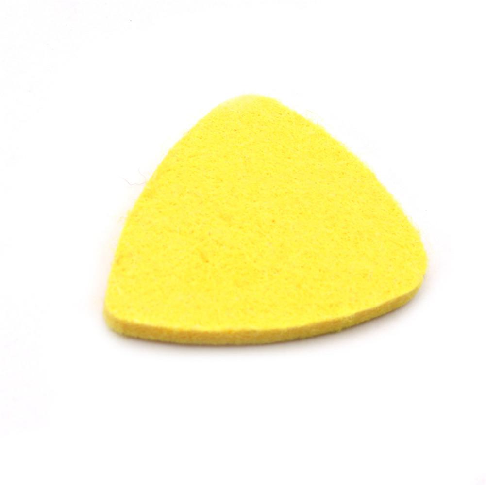 1 uds, púas coloridas de lana para ukelele, picos de fieltro de lana, púa para dedo, púa para Guitarra de cuero, púas para ukelele, accesorios para Guitarra Banjor