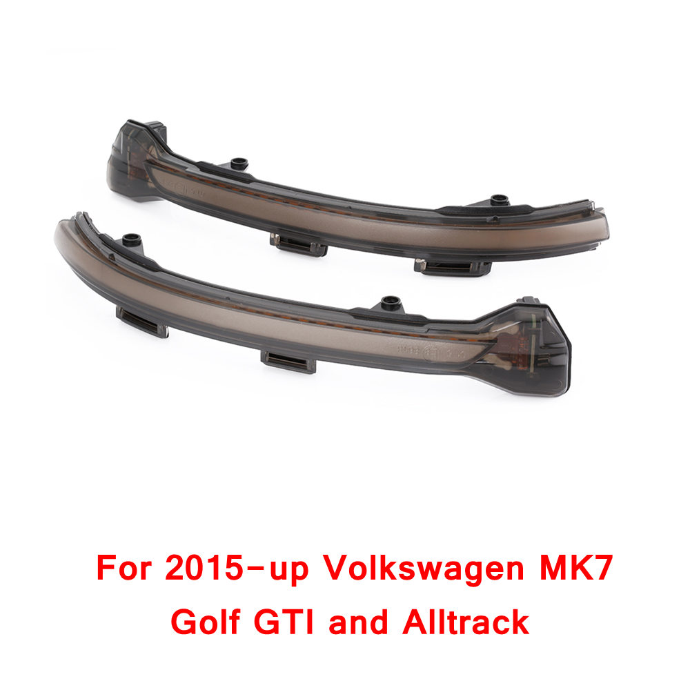 Luz intermitente de espejo lateral para Volkswagen, luz de señal de giro dinámica para VW Golf 7 MK7 GTI, Rline Sportsvan, 2 piezas