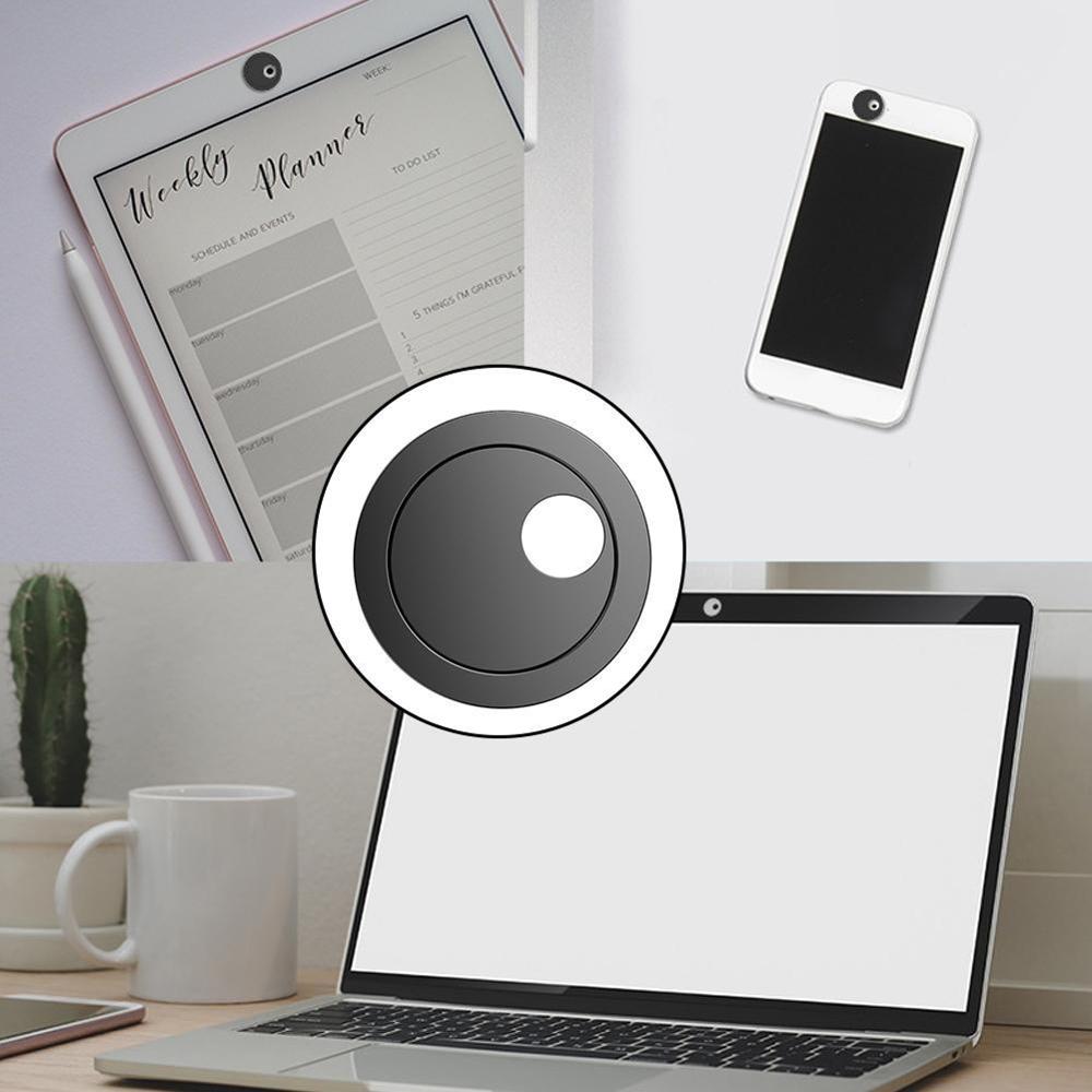 2PCS WebCam Cover For iPhone iPad Laptop Camera Web PC Tablet Smartphone Shutter Magnet Slider Plastic Universal Privacy Sticke