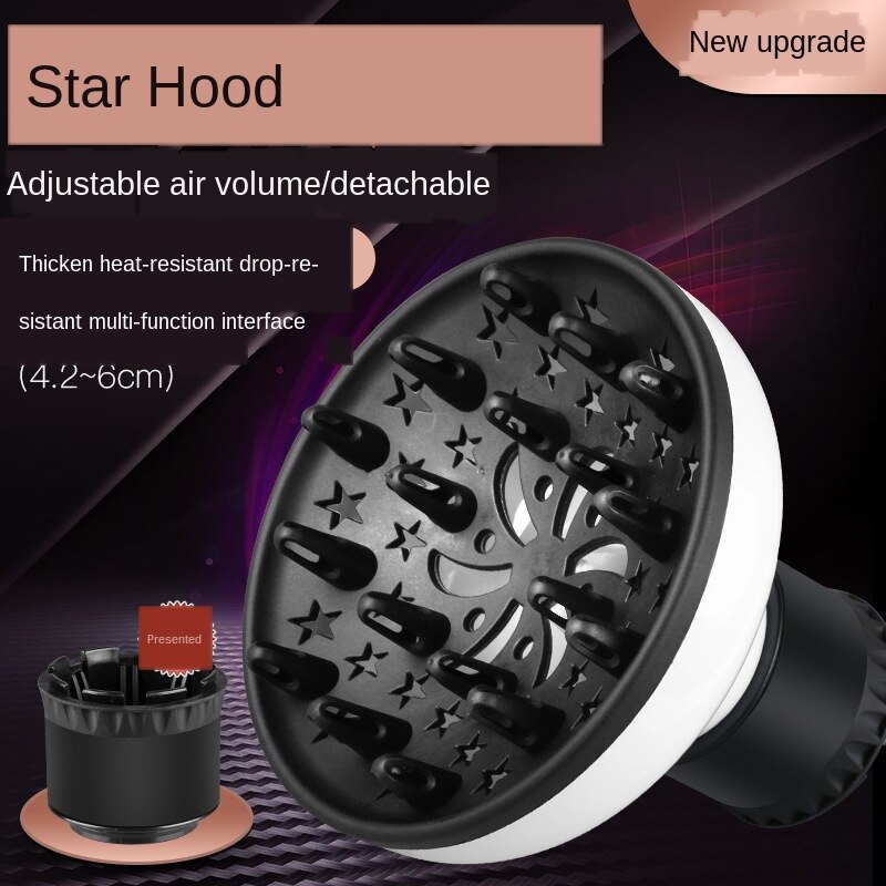 Salon Hair Dryer Curl Diffuser Wind Curly hair artifact Universal Hair Tool Diffuser DIY drying hood