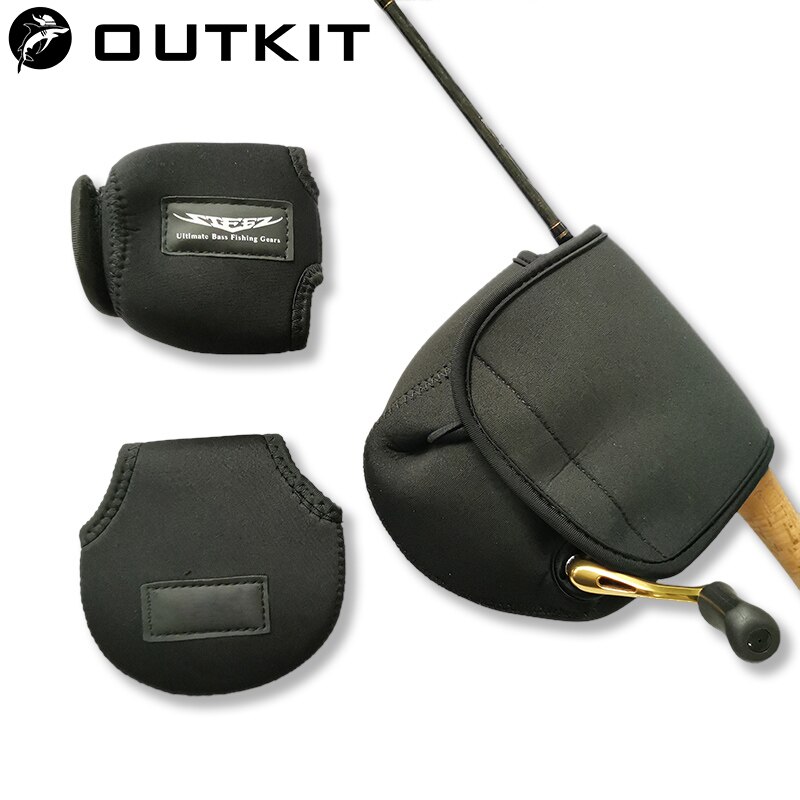 Outkit Baitcasting Reel Fishing Bag Spinning Casting Wiel Beschermhoes Reels Tackle Opslag Pouch Protector Cover