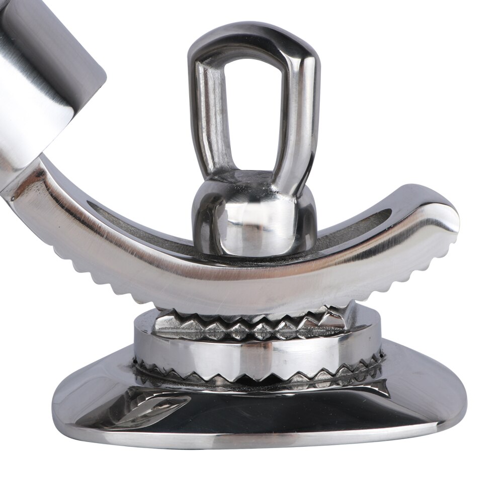 Boat Accessories 360 Angled Deck Mount Adjustable Removble Stainless Steel 316 Fishing Rod Holders