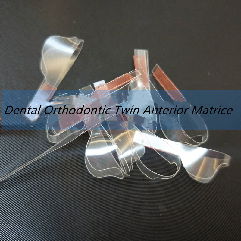 Matriz Dental de Metal contorneado para dentistas, Material de ortodoncia para dentistas