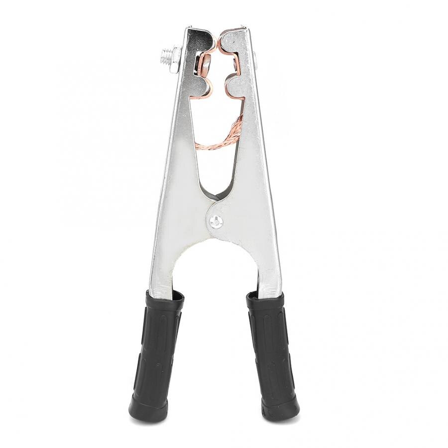 800A Nickel Plated Brass Welding Earth Ground Cable Clip Clamp for Welding Machine