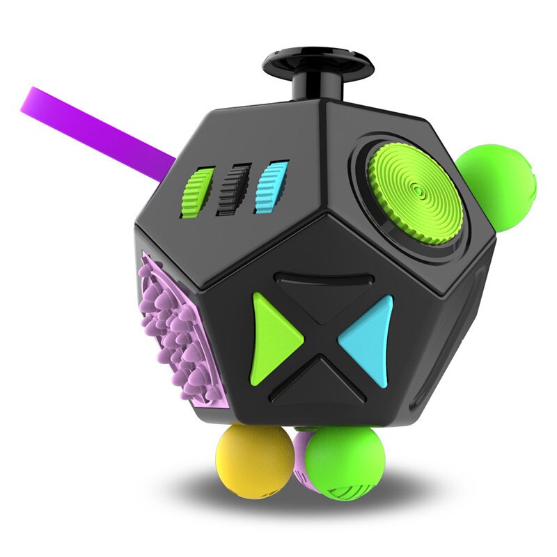 Fidget Speelgoed Stress Relief Speelgoed Voor Volwassenen Anti-Stress Magische Kubus Angst Reliver Magische Kubus Ontspanning Training Toy Cube: A1