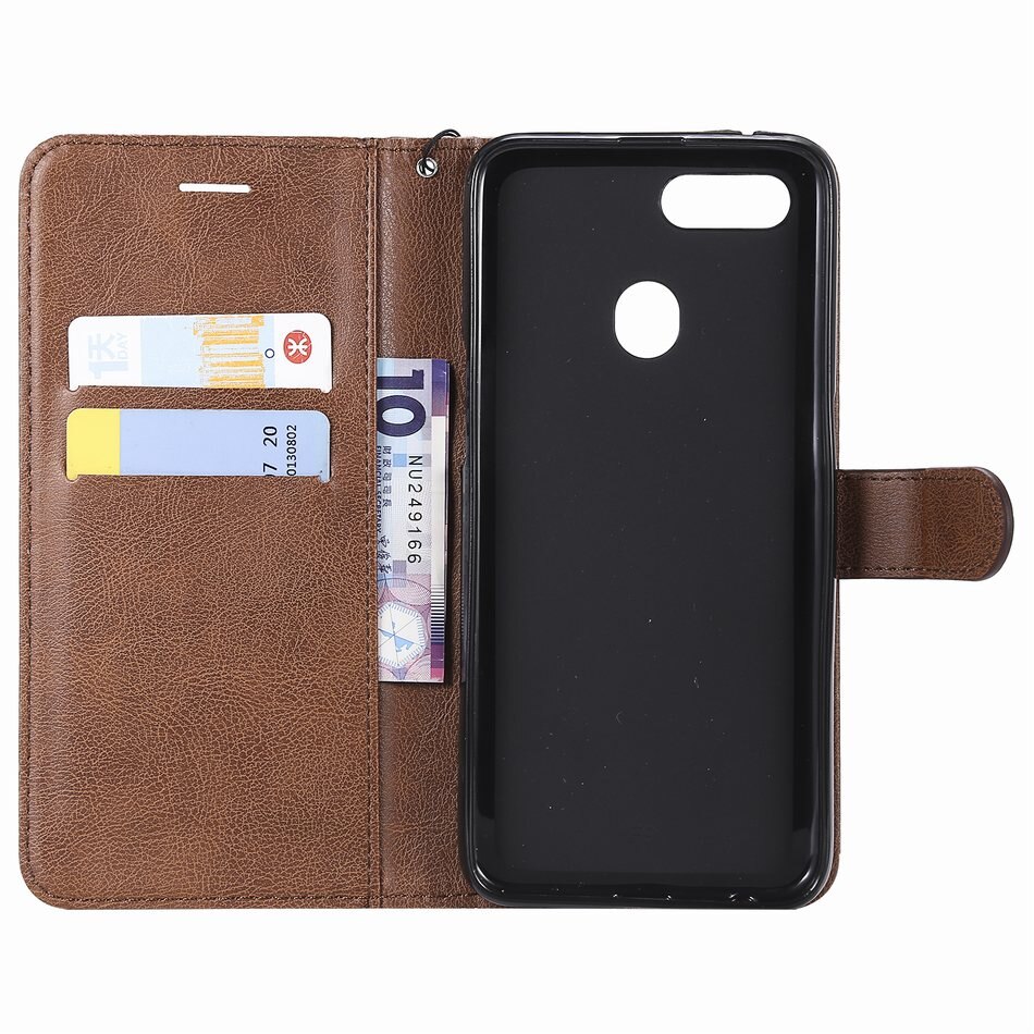 Funda de teléfono de lujo de Color sólido con tapa para Samsung Galaxy A51 A71 S5 marco para monedero de negocios a la con tarjetero y tapa DP06E