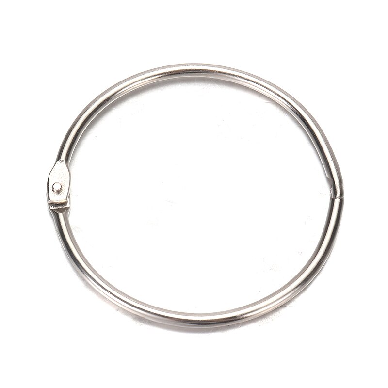 1/5Pcs Keychain Extra Large Hinged Keyring Split Ring Key Ring Keyfob 60mm 76mm Diameter Keyring Home DIY Jewelry Accessories