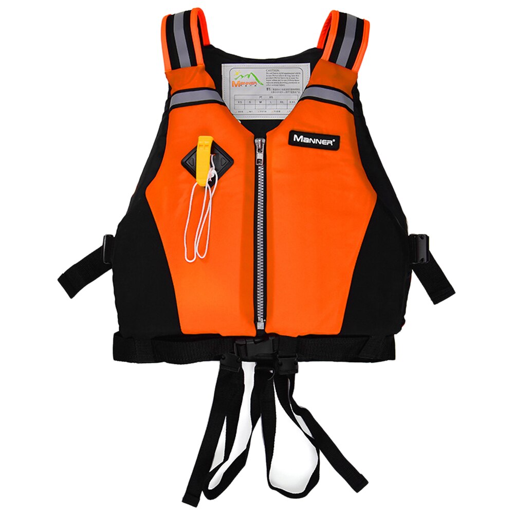 40kg-95kg Life Vest Men Women Swimming Life Jacket Zipper Swim Vest For Water Sports Surfing Swimming Fishing