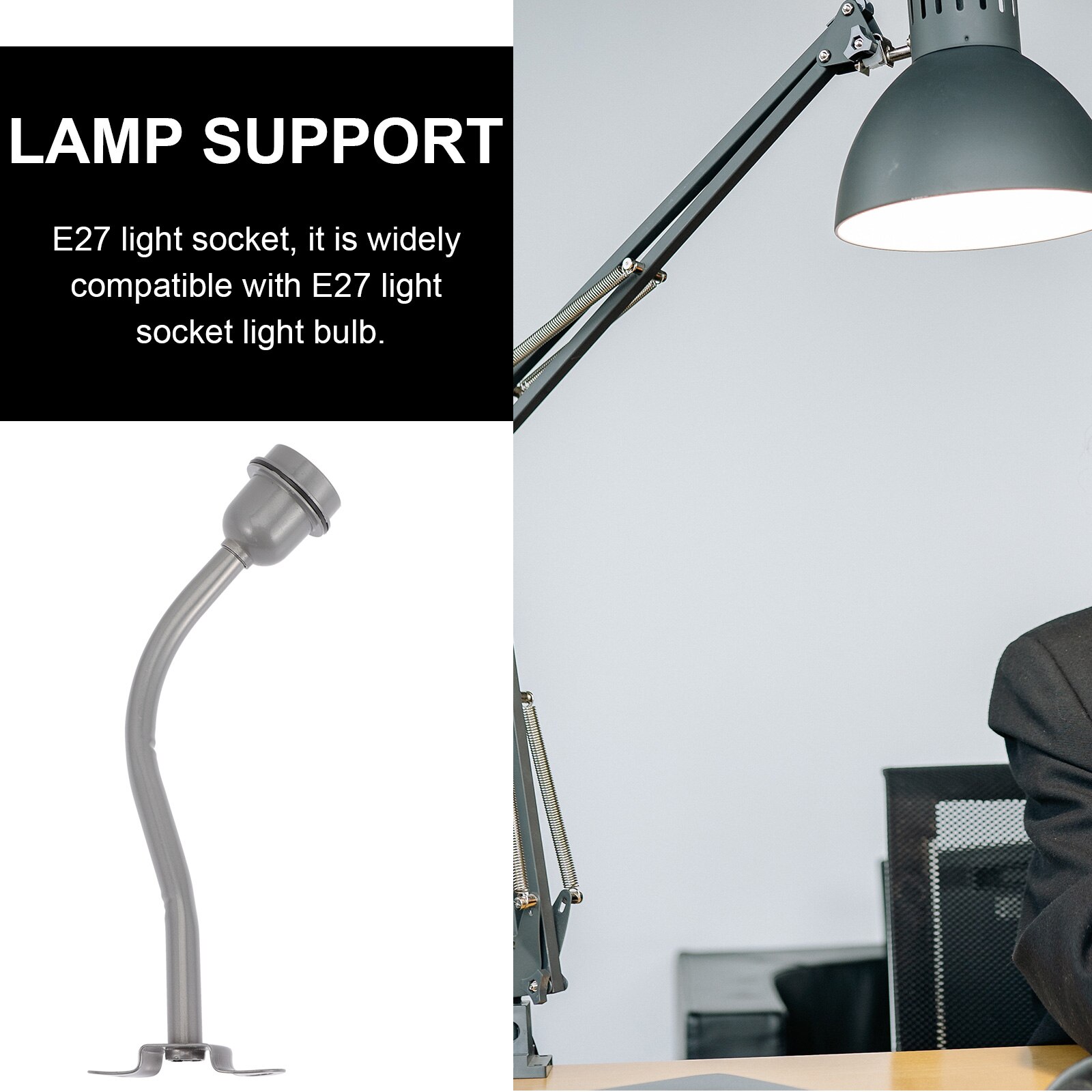 Waterproof Lamp Pole E27 Socket E27 Lamp Holder Lighting Pole Light Accessories