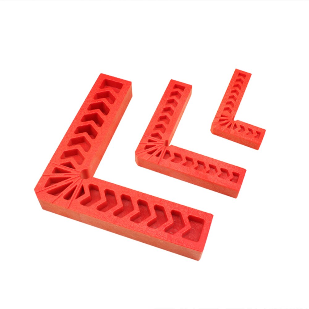 90 Degree Positioning Squares Plastic Clamping Square Right Angle Clamp Woodworking Carpenter Tool SKD88