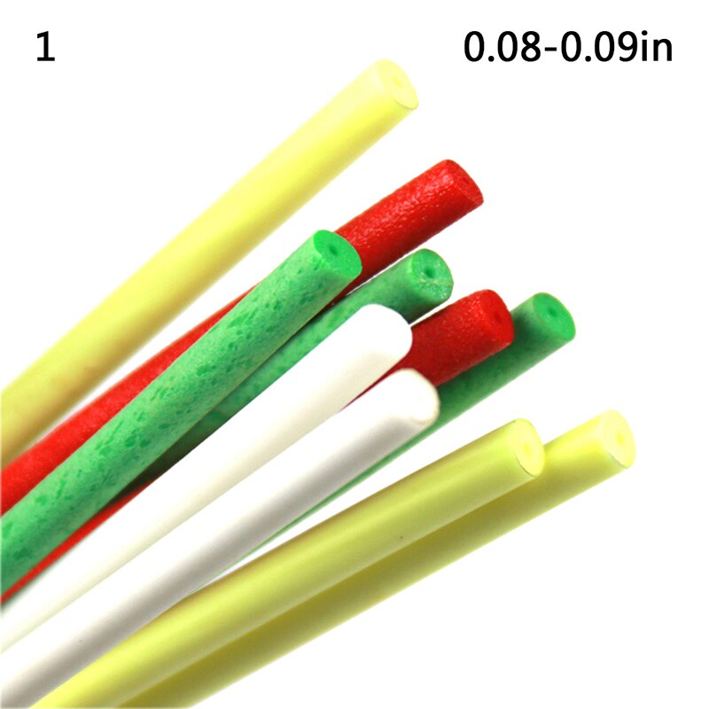 High Density Cylinder Foam with Center Hole for Fishing Float Making Fly Tying Rig Making DIY etc 10PCS/Pack: 1