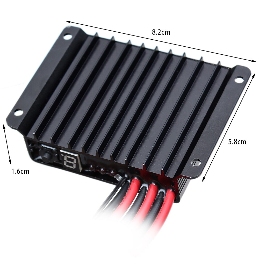 waterproof 10A Solar Charge Controller 12V 24V Auto PWM LCD USB 5V Output Solar Cell Panel Regulator PV Home Battery Charger