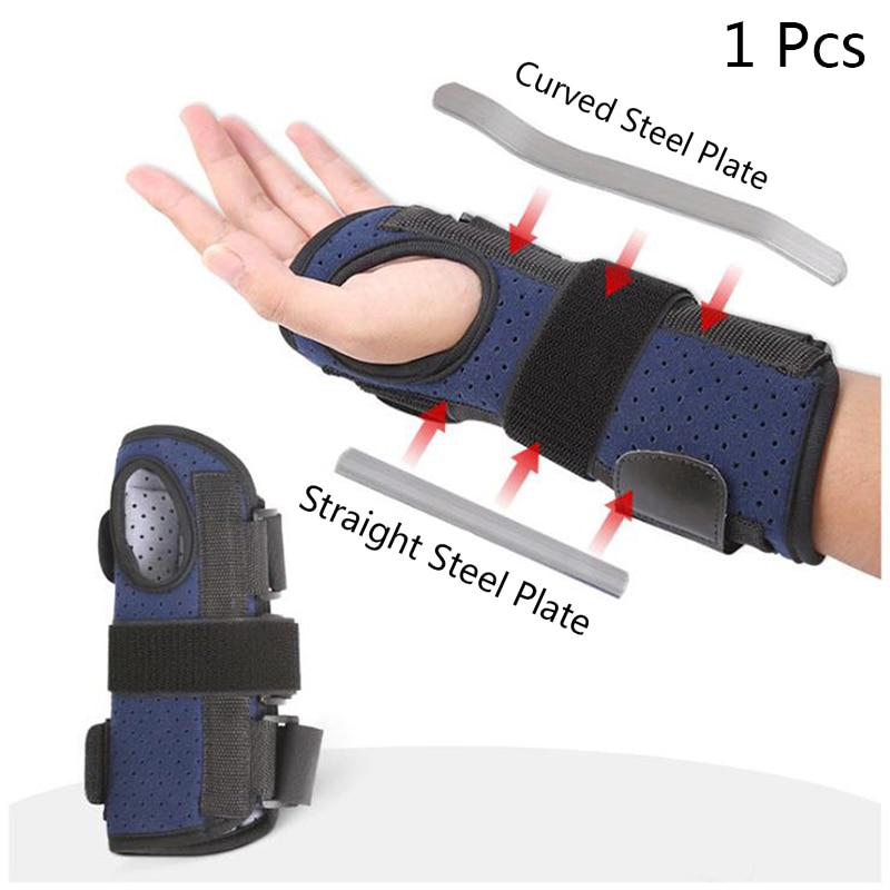 1 Pcs Wrist Hand Brace Support Carpal Tunnel Splint Arthritis Sprain Thumb Stabilizer Health Care Tool