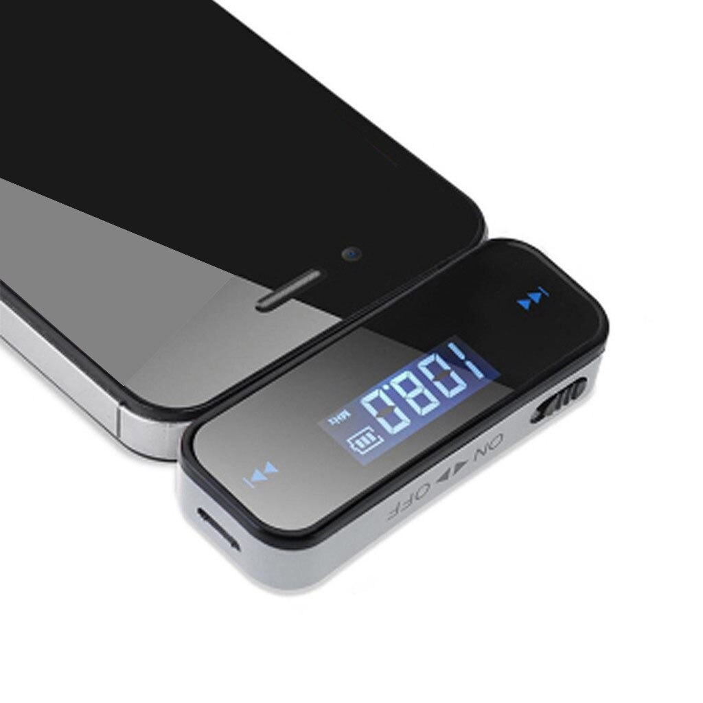 Mini Wireless Transmitter 3.5mm In-car Music Audio FM Transmitter Frequency Cell Phone Audio Music To High-fidelity Stereo