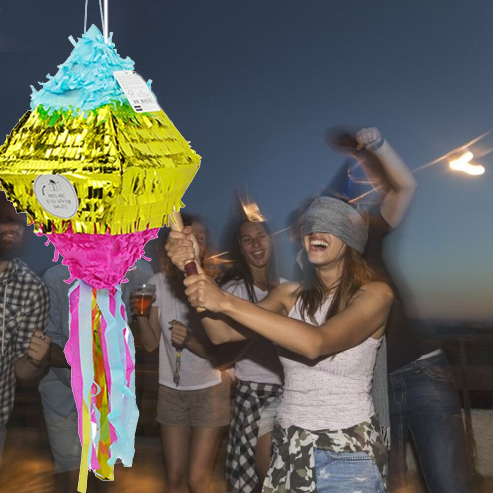 Party Decorations Kids Diamond Pinata Birthday Party Supplies Foil Pinata Props Unicorn Birthday Party atmosphere Handicrafts