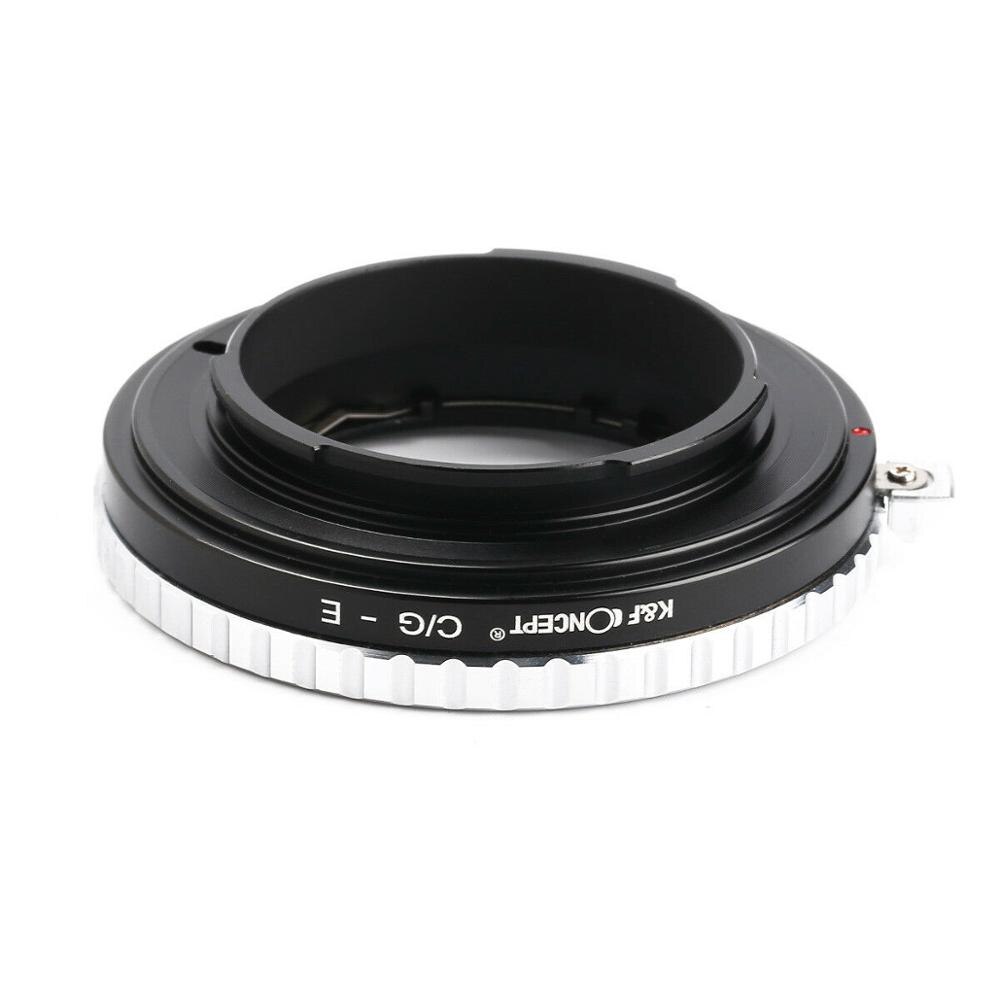K &amp; f-adaptador de montagem de lente conceito, lente g para e-mount, câmera nex, a7r2, a7r3, a7m3, a7m2, a9, a5000, a6000, a6000, a6300, a6400