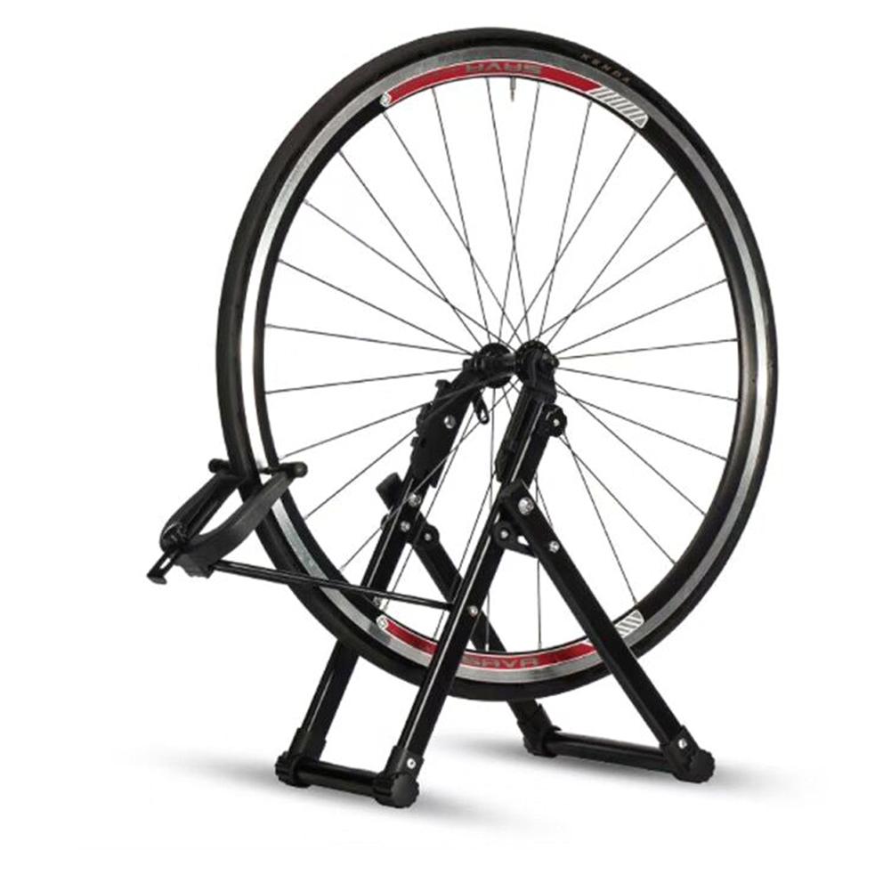Cykelhjul truing stand mtb cykel reparationsværktøjer hjemmemekaniker truing stand til 24 tommer - 28 tommer cykeldæk cykeltilbehør