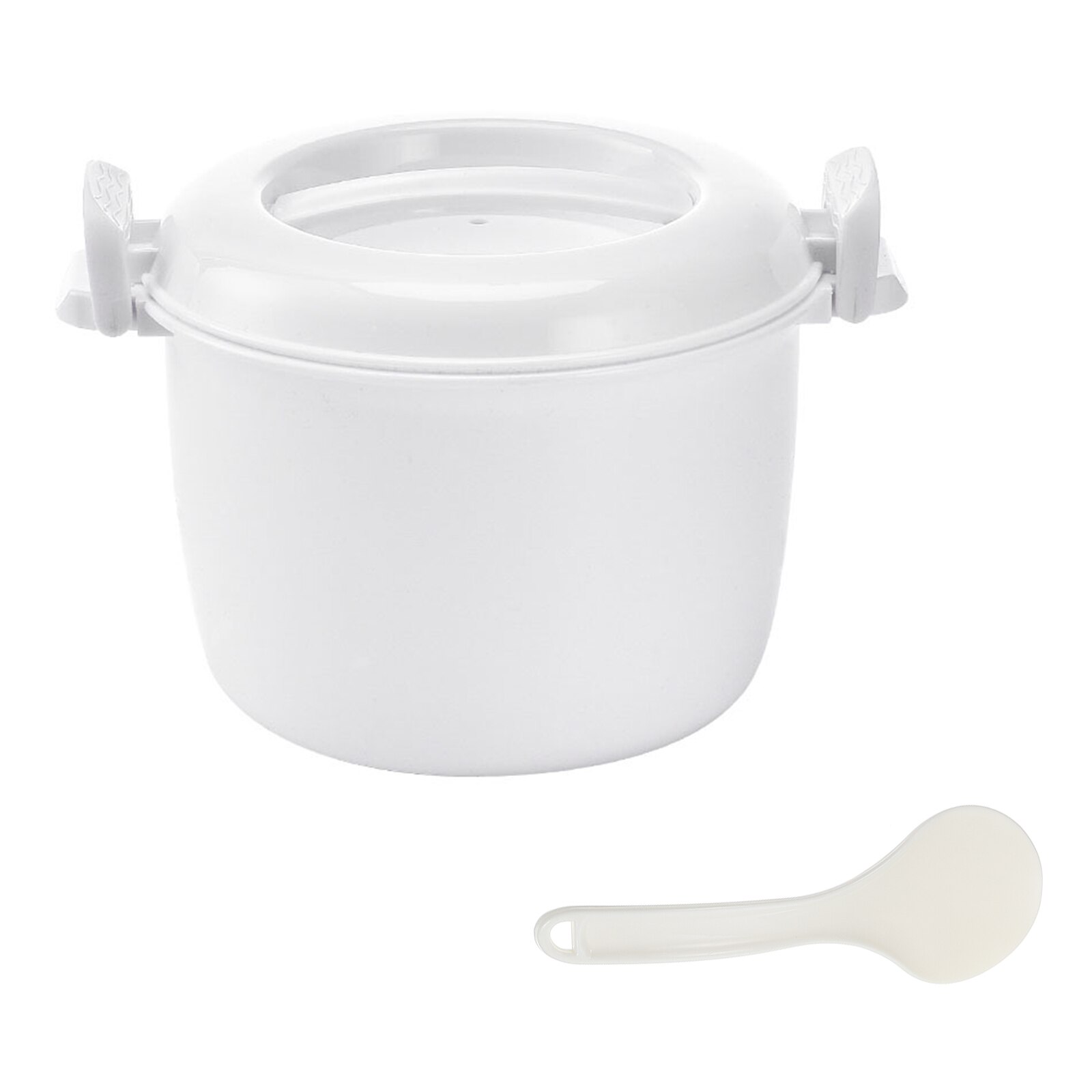 Microwave Rice Cooker Multi-purpose Rice Cooker Rice Container Home Supply: 18X18X15CM