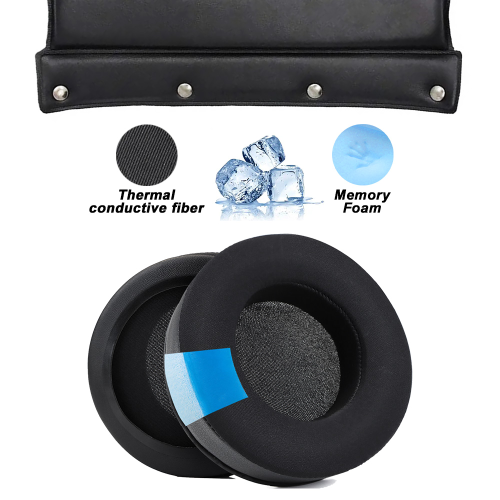 Almohadillas para auriculares Beyerdynamic CUSTOM ONE PRO PLUS DT770 DT880 PRO DT990 PRO, almohadillas de repuesto para auriculares, tela de malla: WHEAT