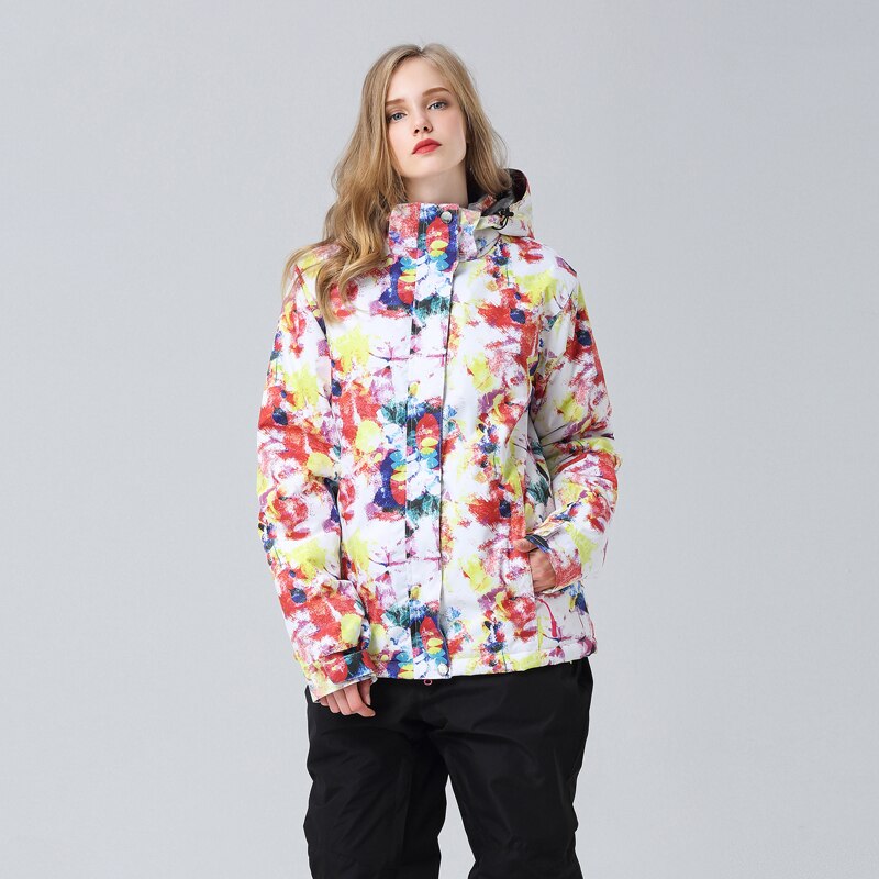 Women Ski Suit Brands Winter Warm Waterproof Windproof Clothes Snow Pants and Jacket Skiing and Snowboarding Suits