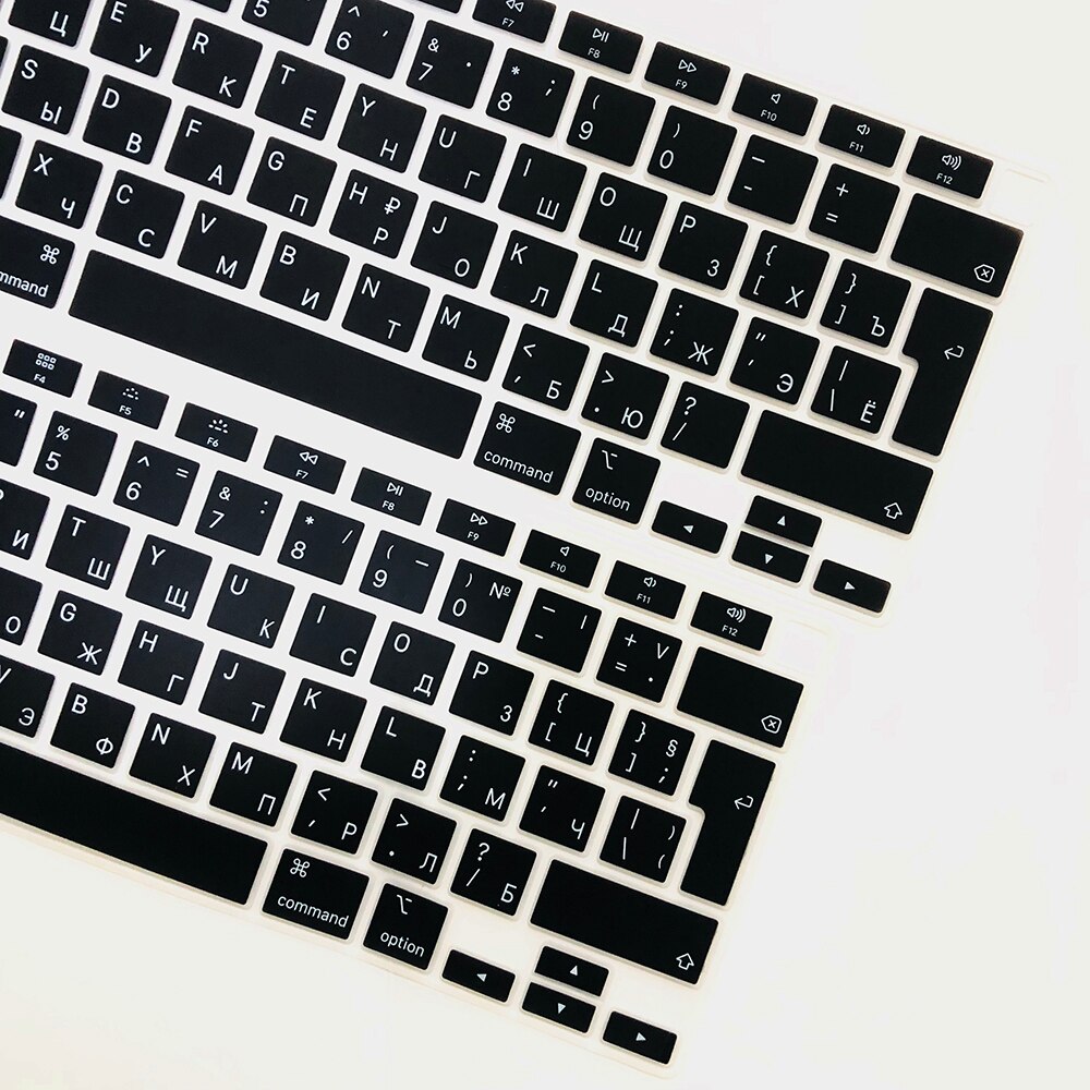 Funda para teclado de portátil Air13, para macbook Air13.3, A2179, pegatinas para teclado, película protectora para teclado de silicona, Rusia, UE y EE. UU., novedad de