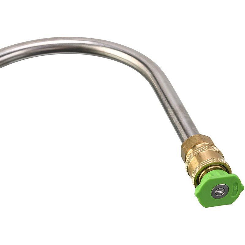 Gutter Cleaner Attachment Accessories for Pressure Washer,Washer Nozzle Tips,1/4 Inch Quick Connect