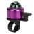 Cloche de vélo VTT boussole aluminium équipement de cyclisme accessoires corne alarme sonore alliage sûr clair: VIOLET