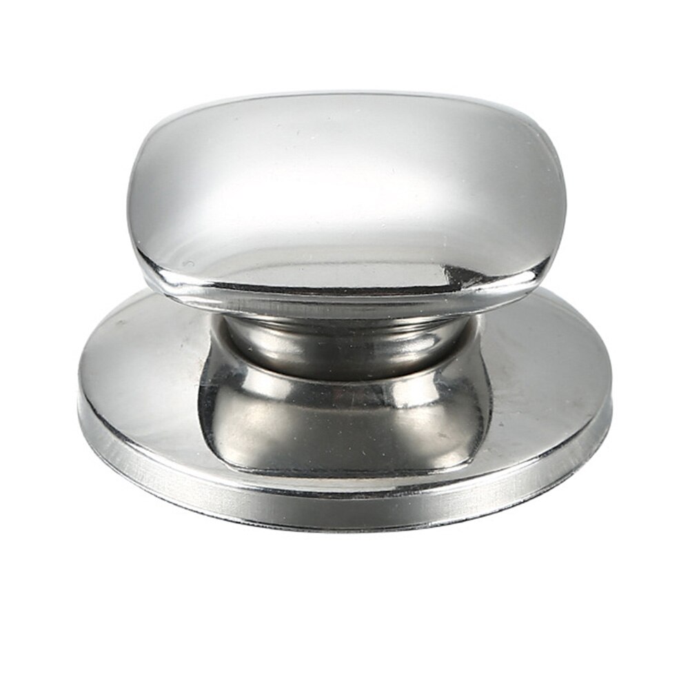 Universal Square Shape Stainless Steel Pot Lid Replacement Lid Cover Grip Cookware Lids Holder Pan Cover Handle Handgrip